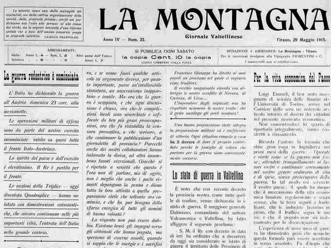 La Grande Guerra - I documenti La Grande Guerra - I documenti