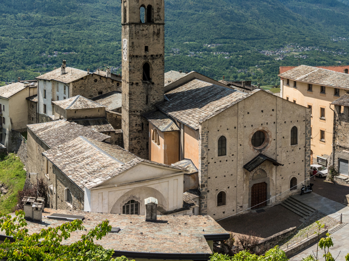 The church complex of San Giorgio