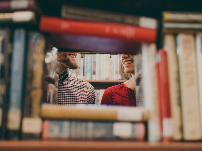 Libri in biblioteca