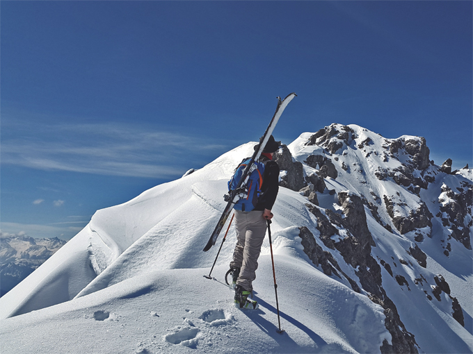 Skiing