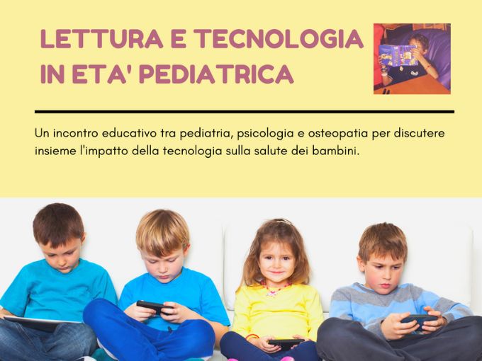Lettura e tecnologia in attività pediatrica