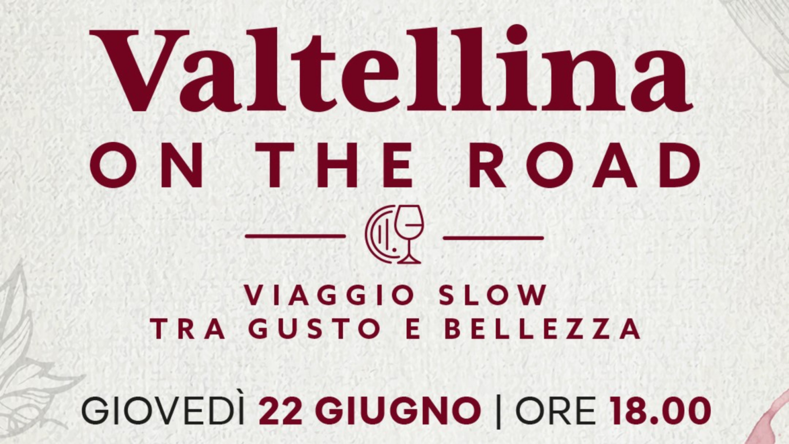 Valtellina on the road