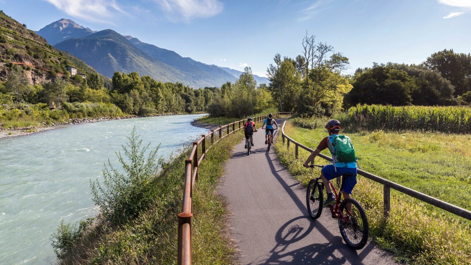 Sentiero Valtellina - fiume