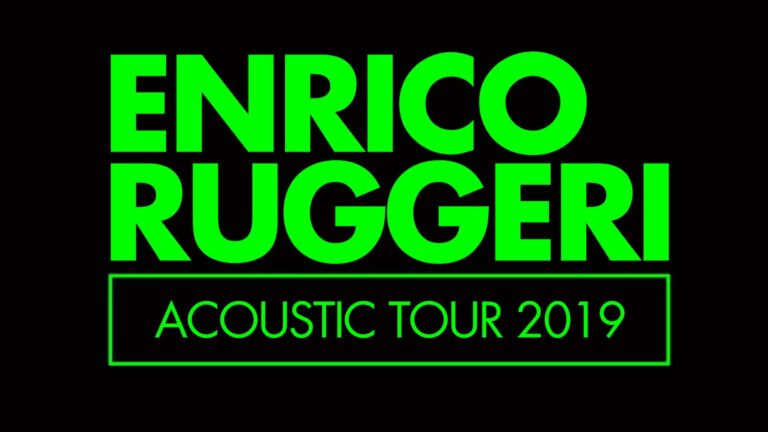 Enrico Ruggeri - Acoustic tour