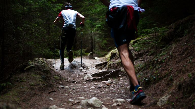 Corsa in montagna