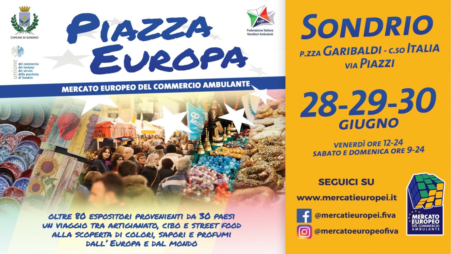 Piazza Europa mercatini