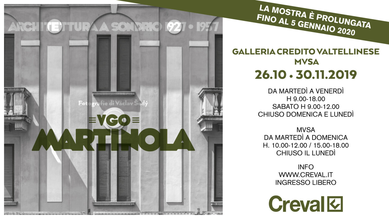 Proroga mostra Ugo Martinola