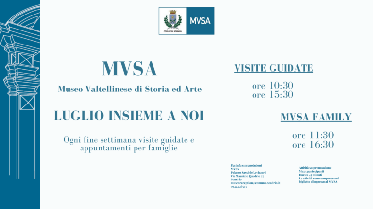 MVSA Luglio insieme a noi