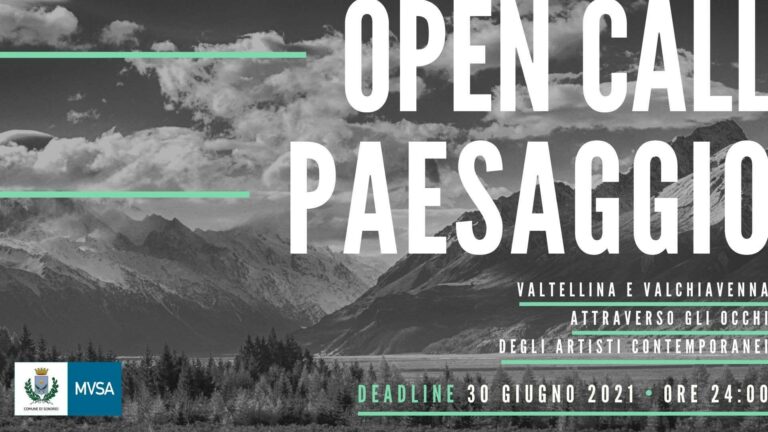 Open call paesaggio