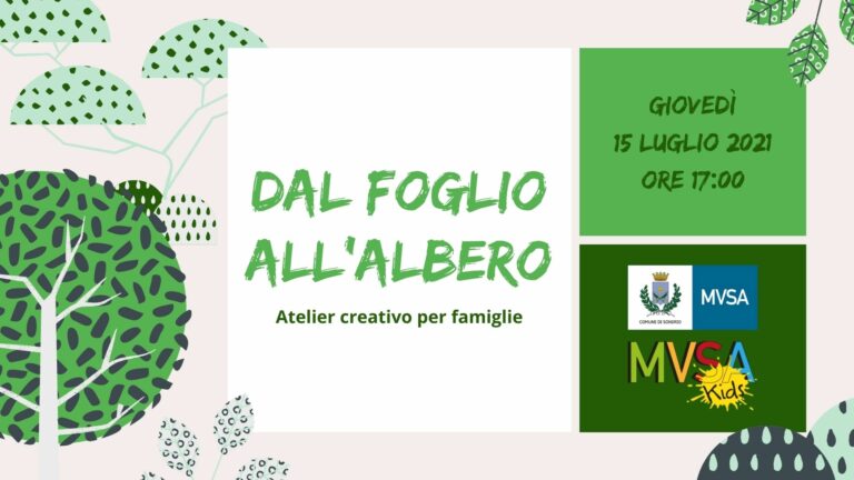 MVSAkids - Dal foglio all'albero