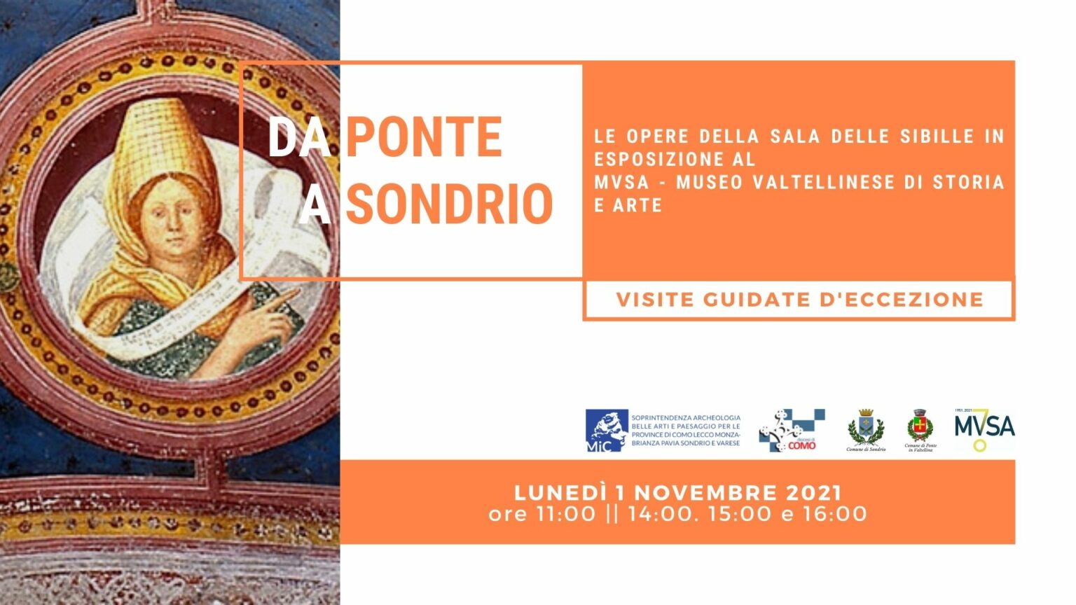 Visite guidate da Ponte a Sondrio