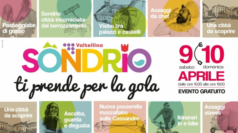 Sondrio ti prende per la gola